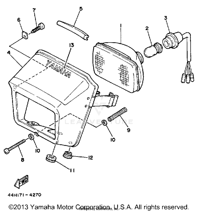 Headlight Schematic