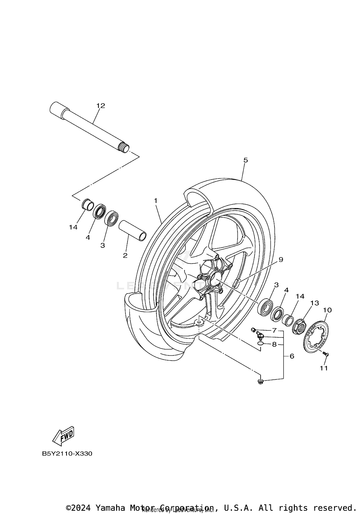 FRONT WHEEL