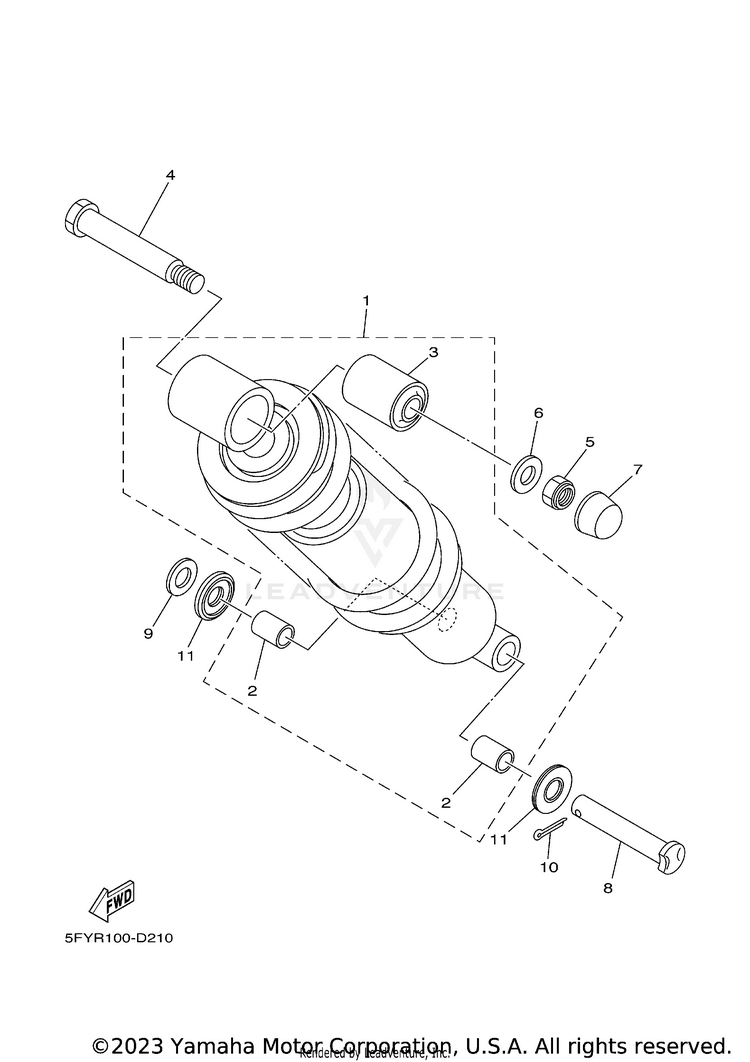 Rear Suspension Schematic