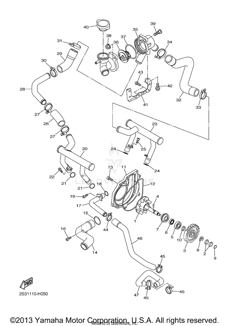 Water Pump Schematic