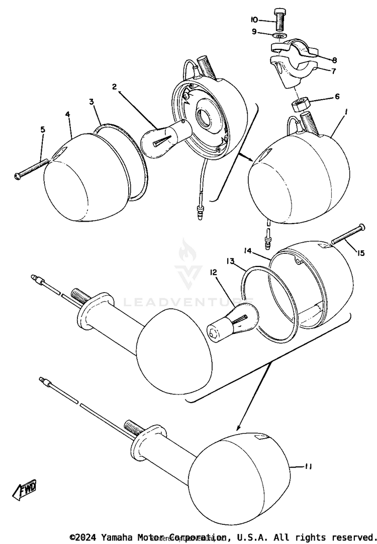 Flasher Lamp Schematic