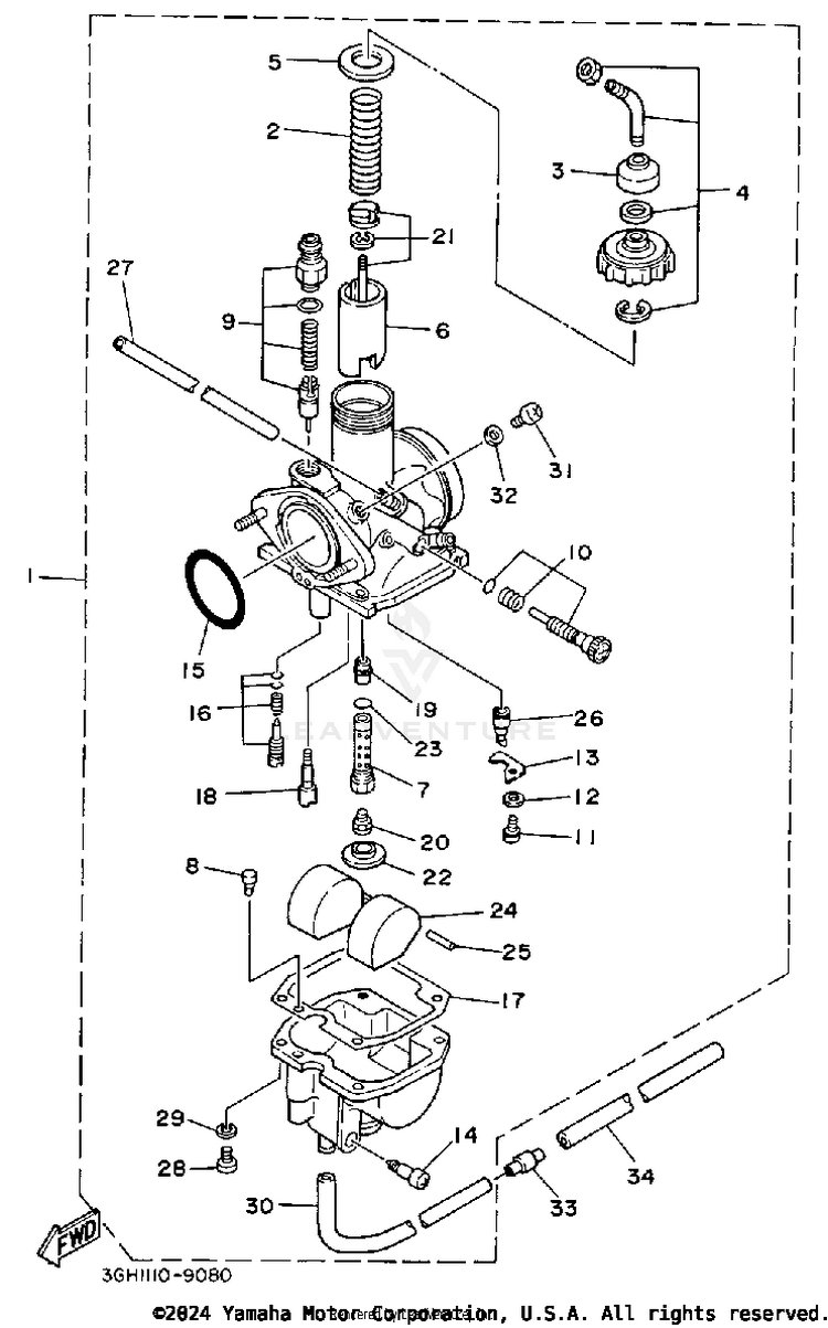 Carburetor Schematic