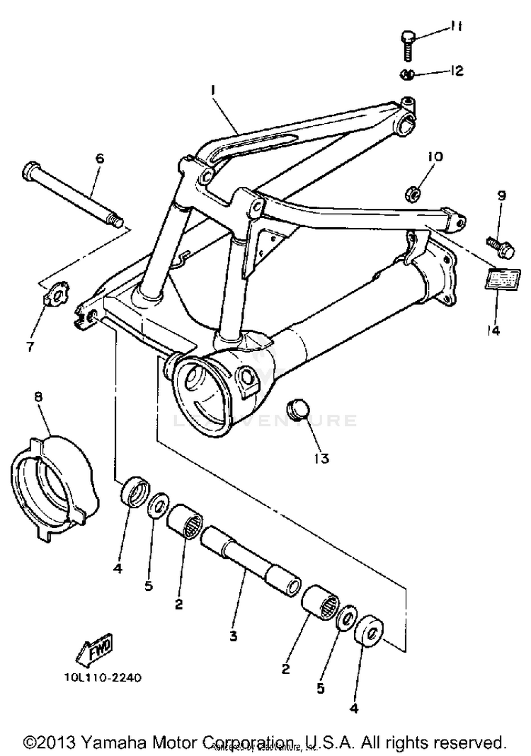 Swing Arm Schematic