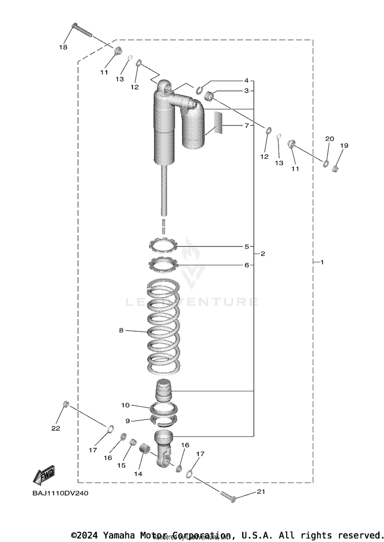 Rear Suspension Schematic