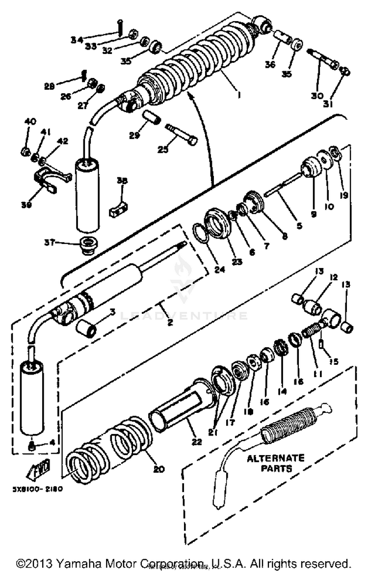 Rear Suspension Schematic