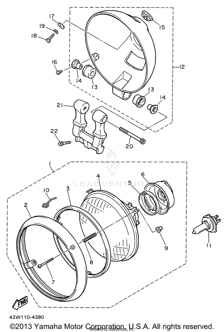 Headlight 1 Schematic