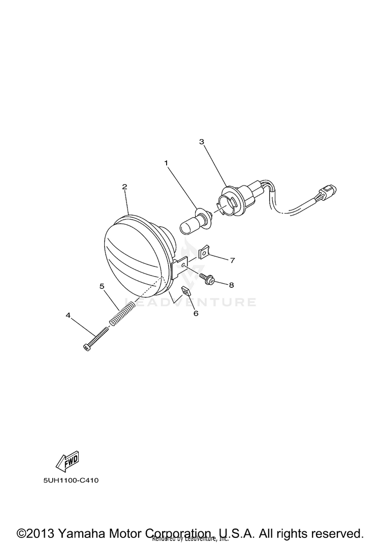 Headlight Schematic