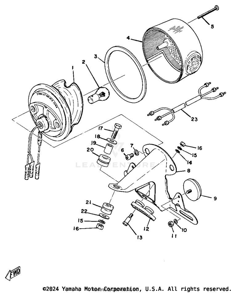 Tail Lamp Schematic