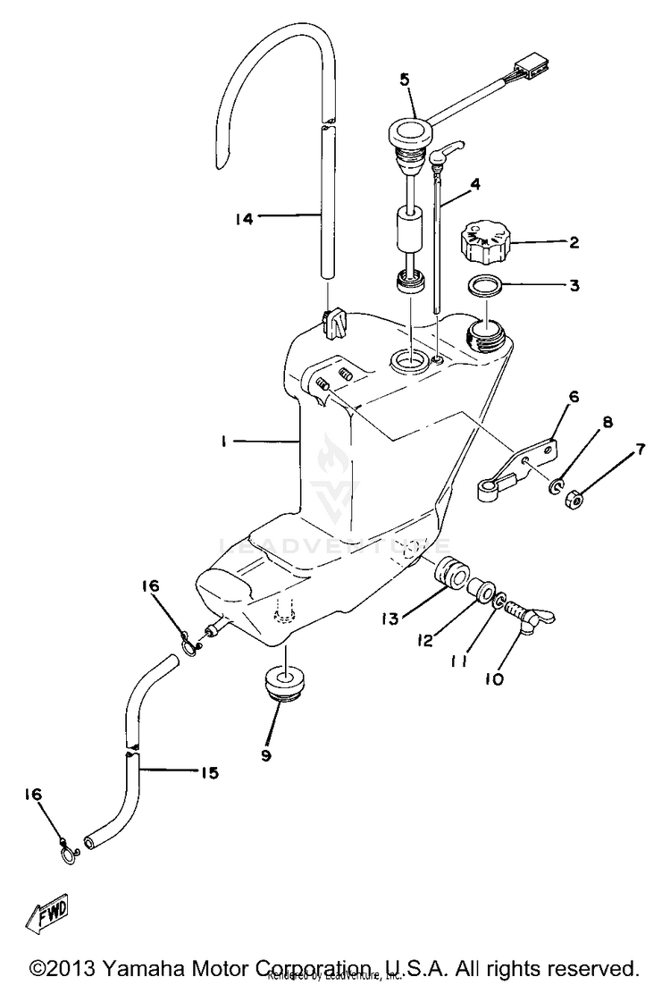 Oil Tank Schematic