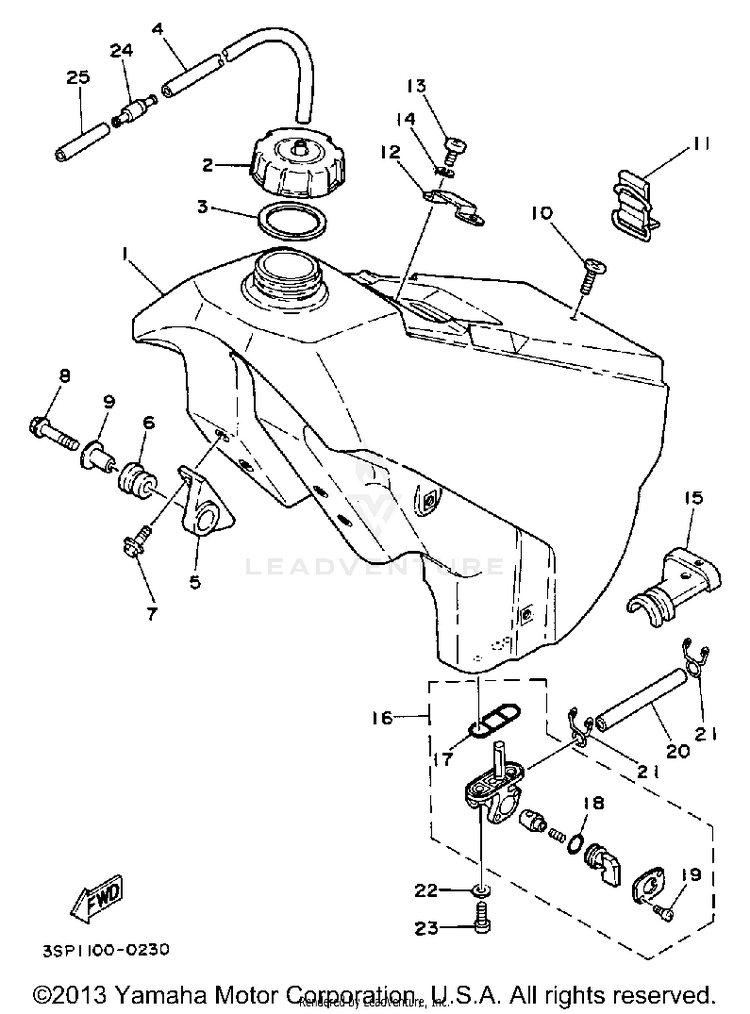 Fuel Tank Schematic