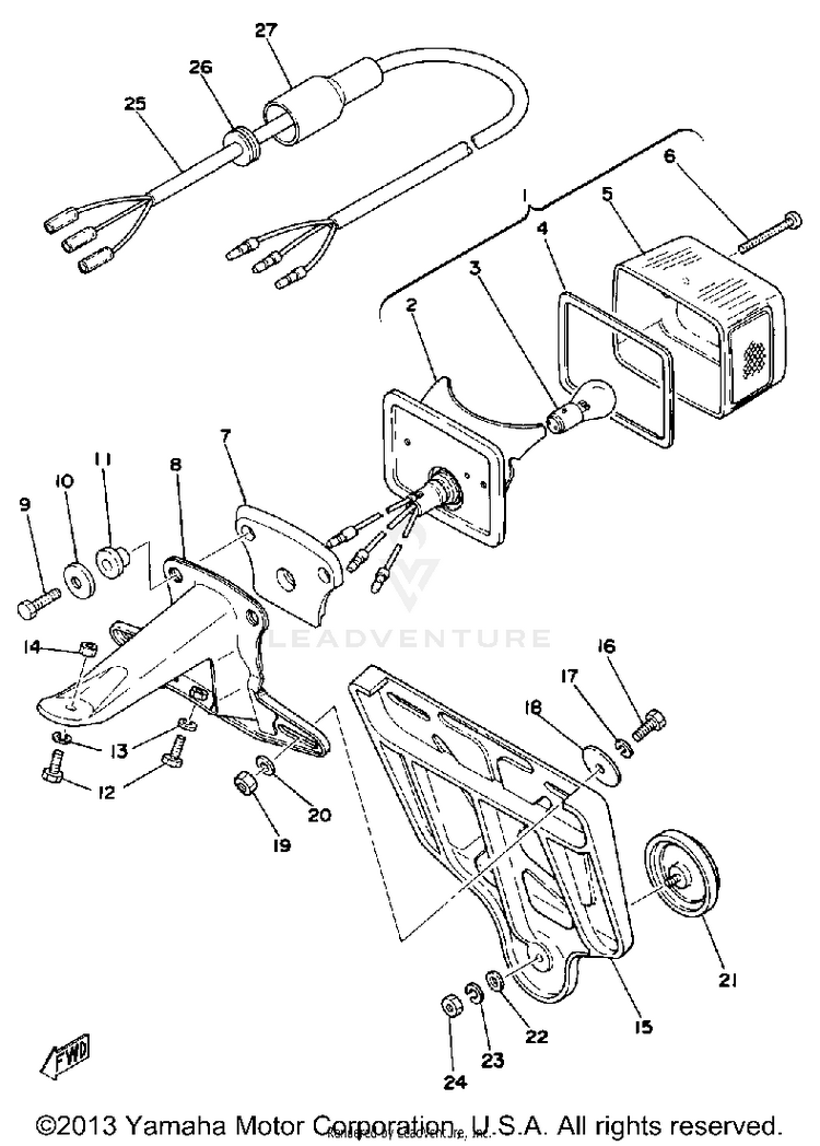 Tail Lamp Schematic