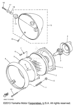 Headlight Schematic