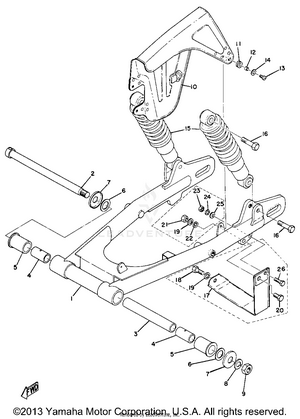 Rear Arm & Rear Cushion Schematic