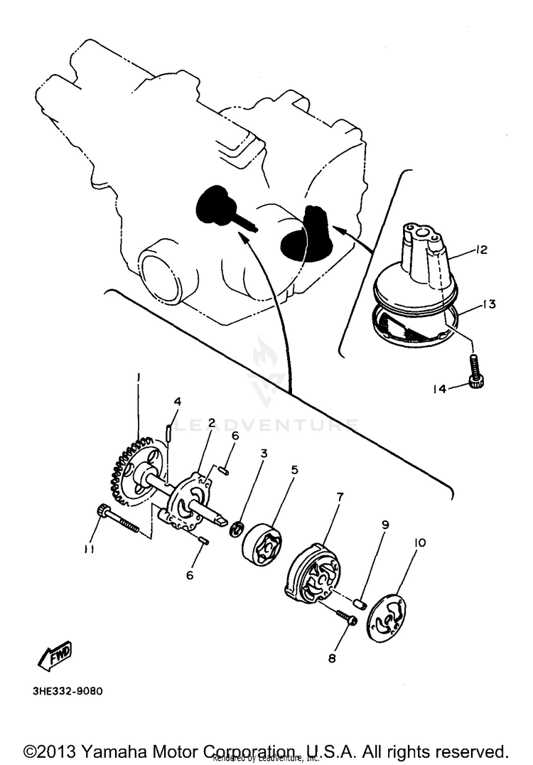 Oil Pump Schematic