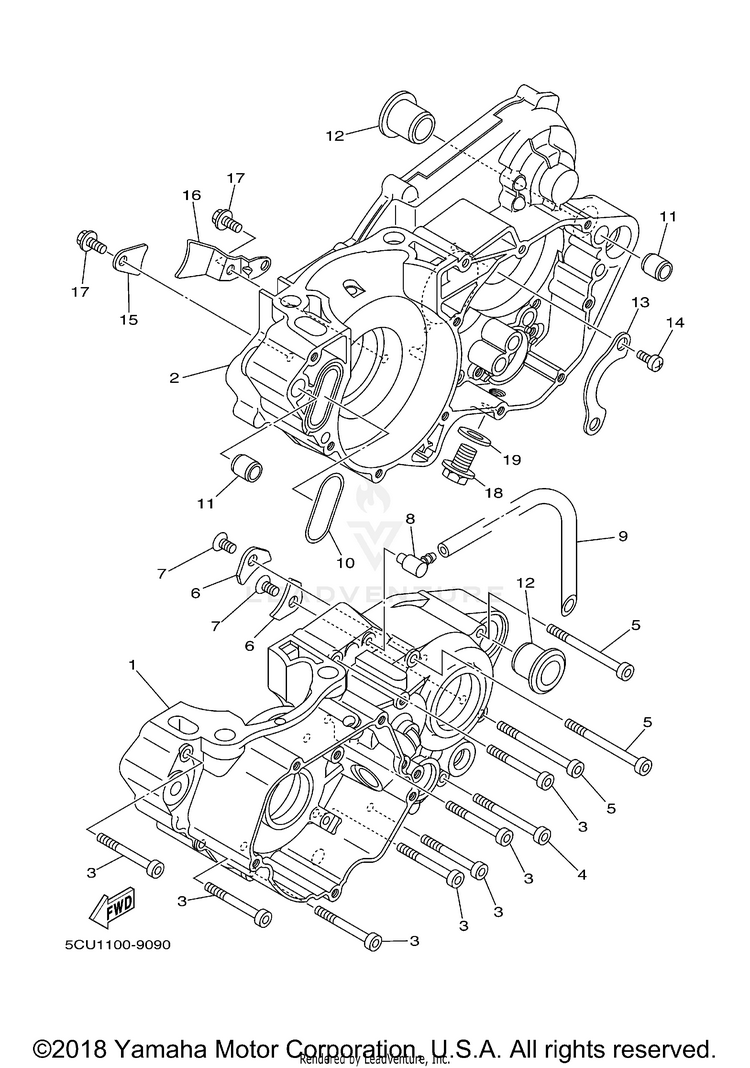 Crankcase Schematic