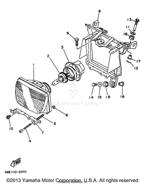Headlight Schematic