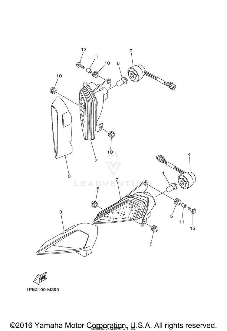 Headlight Schematic