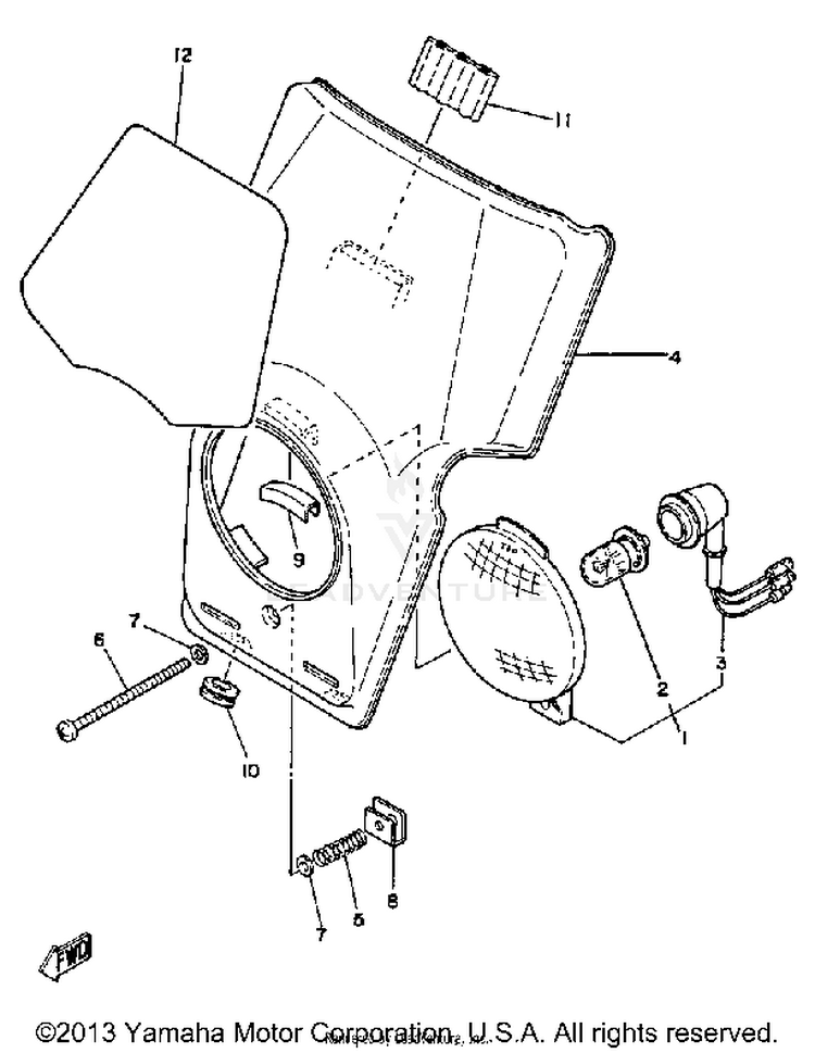 Headlight Schematic