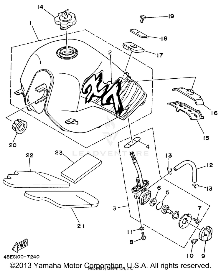 Fuel Tank Schematic