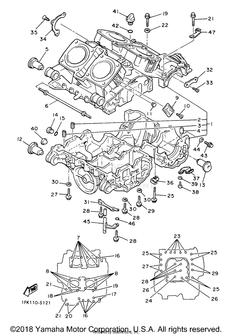 Crankcase Schematic