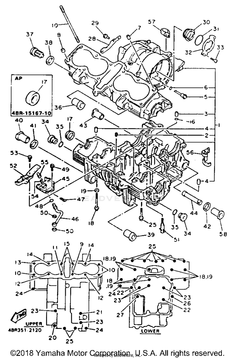 Crankcase Schematic