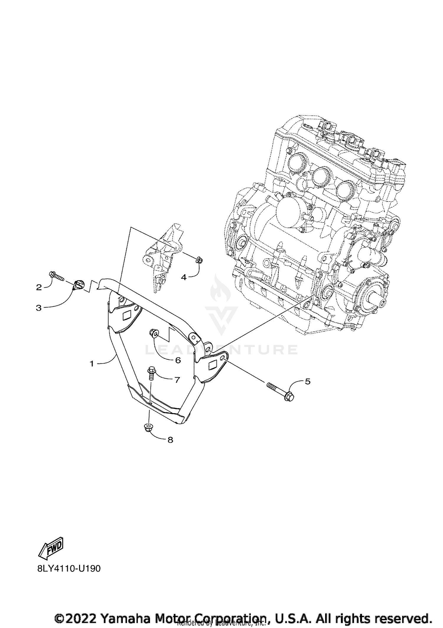 ENGINE BRACKET 2
