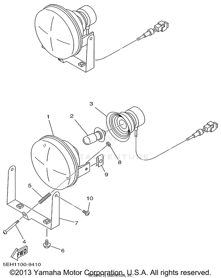 Headlight Schematic