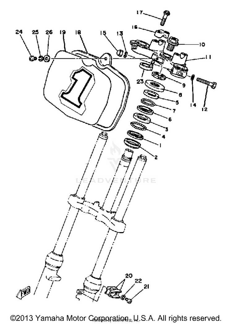 Steering - Yz60j - K Schematic