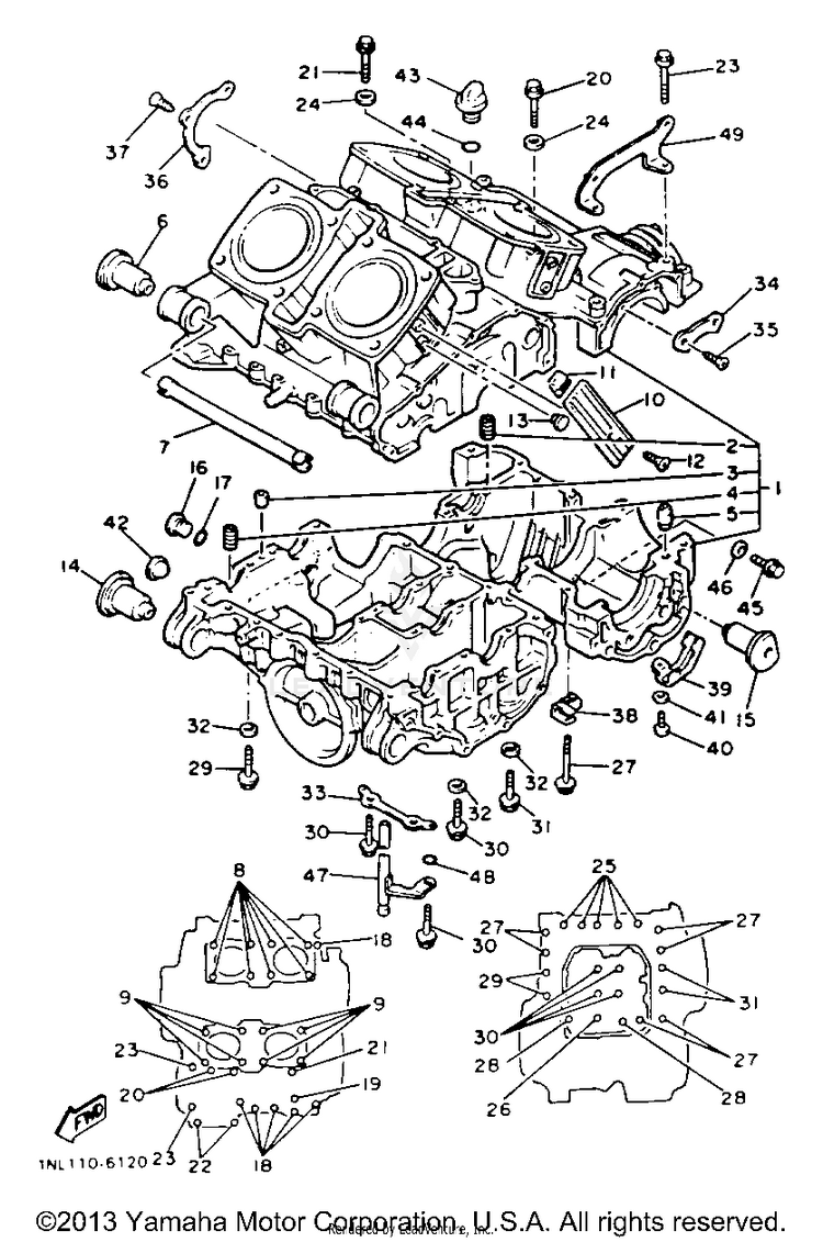Crankcase Schematic