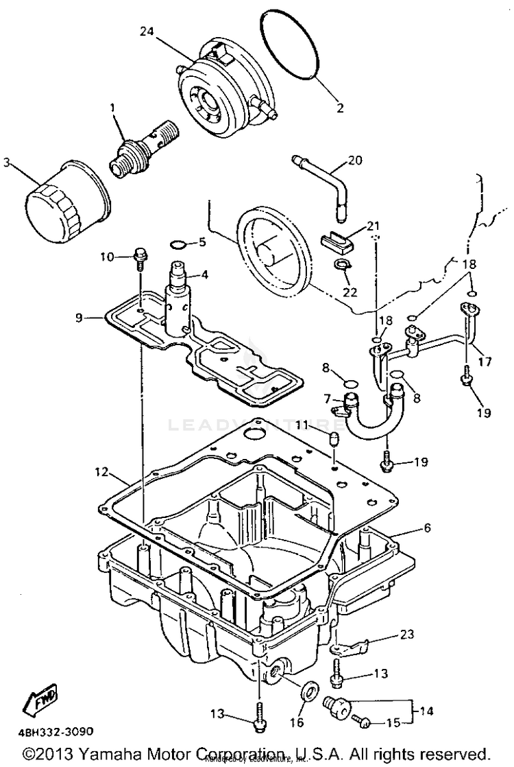Oil Filter Schematic