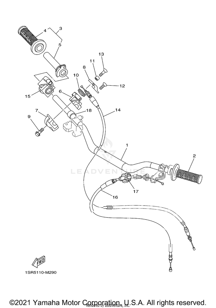 Steering Handle Cable Schematic
