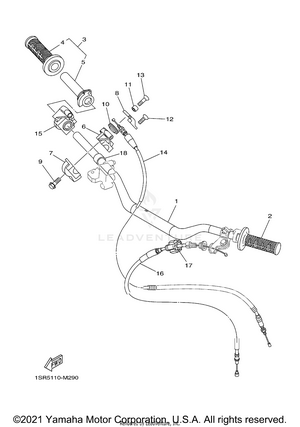 Steering Handle Cable Schematic