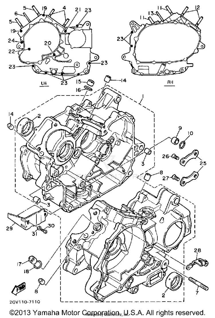 Crankcase Schematic