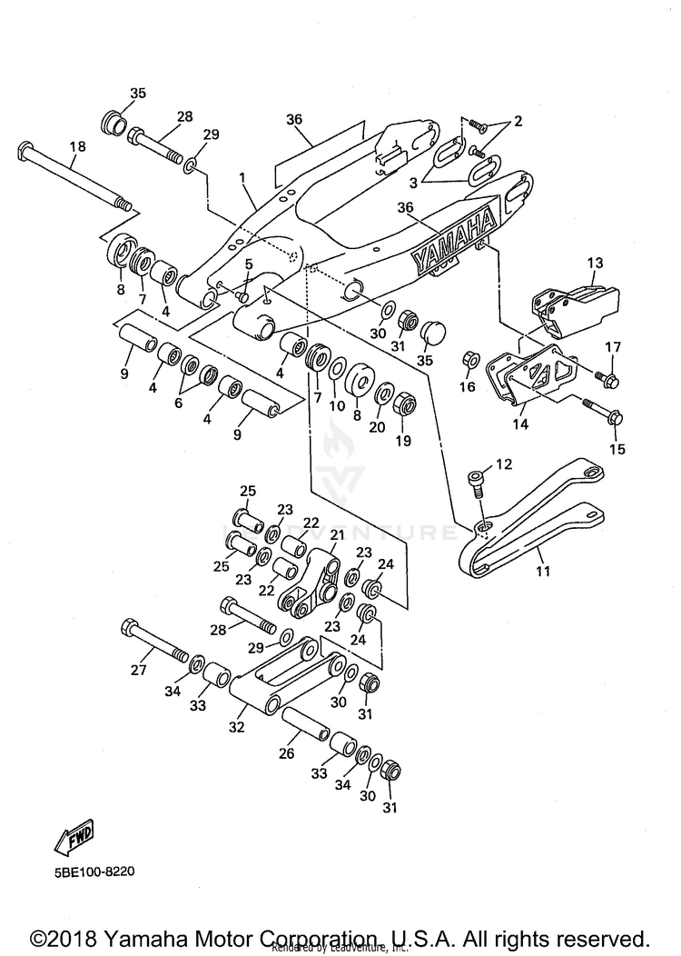 Rear Arm Schematic
