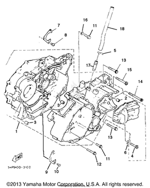 Crankcase Schematic