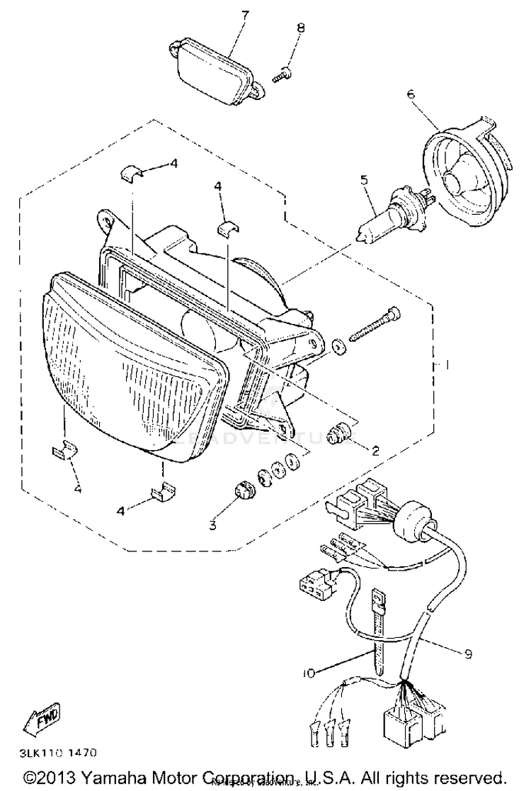 Headlight Schematic