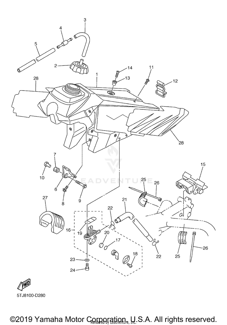 Fuel Tank Schematic