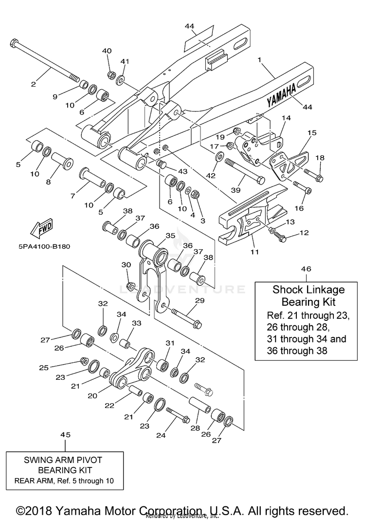 Rear Arm Schematic