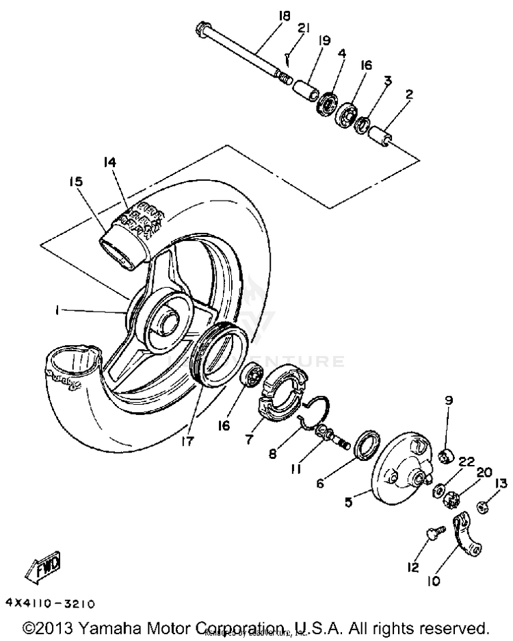 Front Wheel Schematic