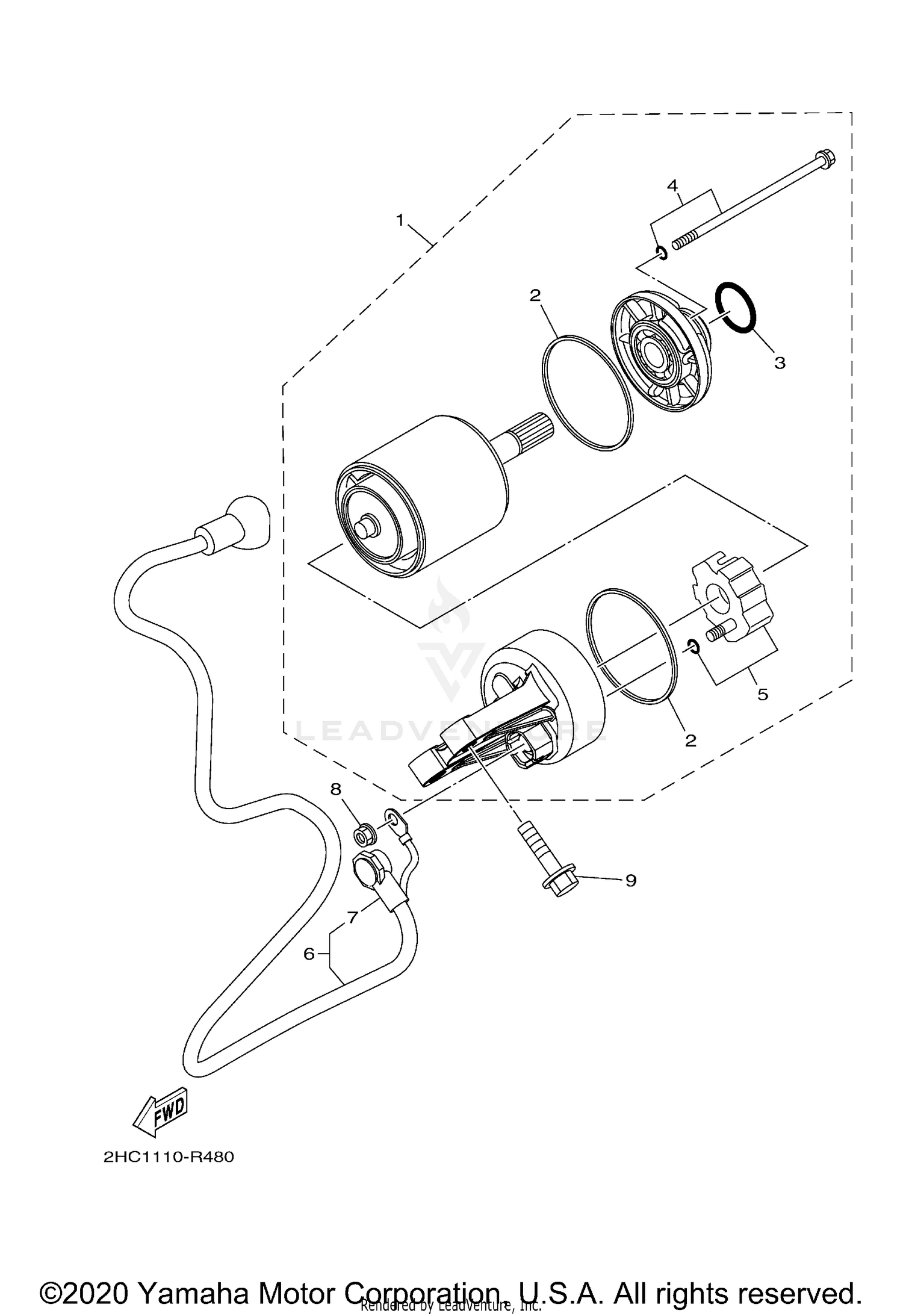 STARTING MOTOR