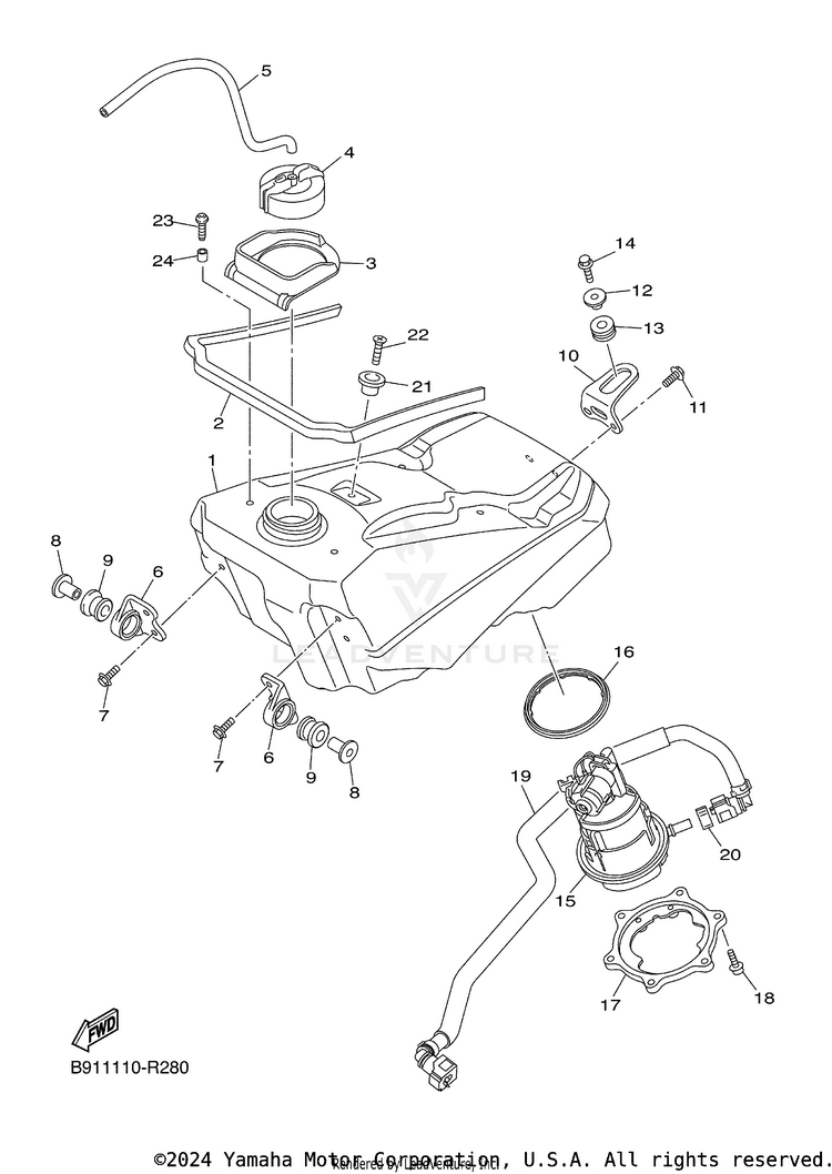 Fuel Tank Schematic
