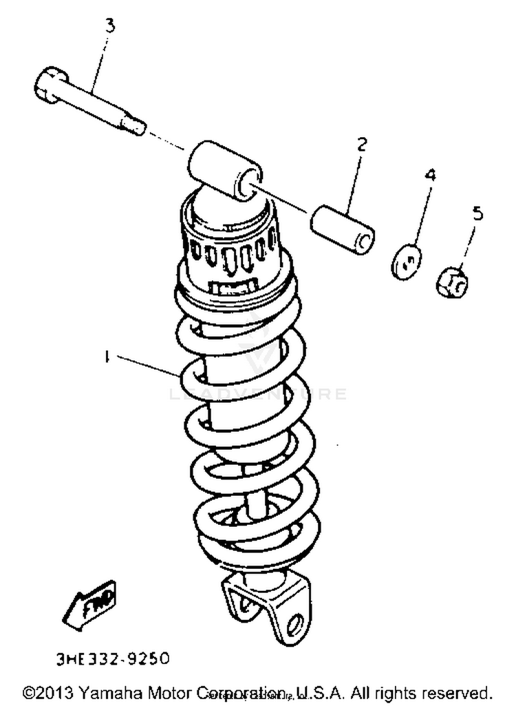 Rear Shocks Schematic