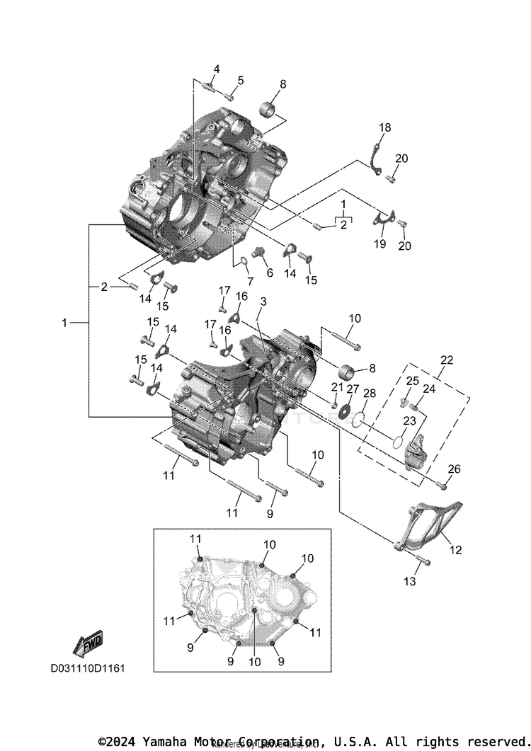 Crankcase Schematic