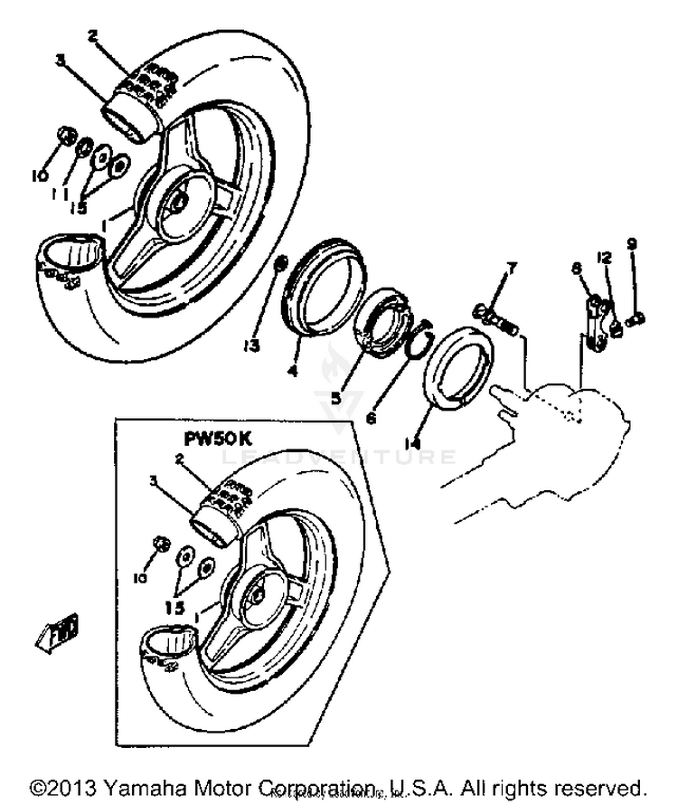 Rear Wheel Schematic