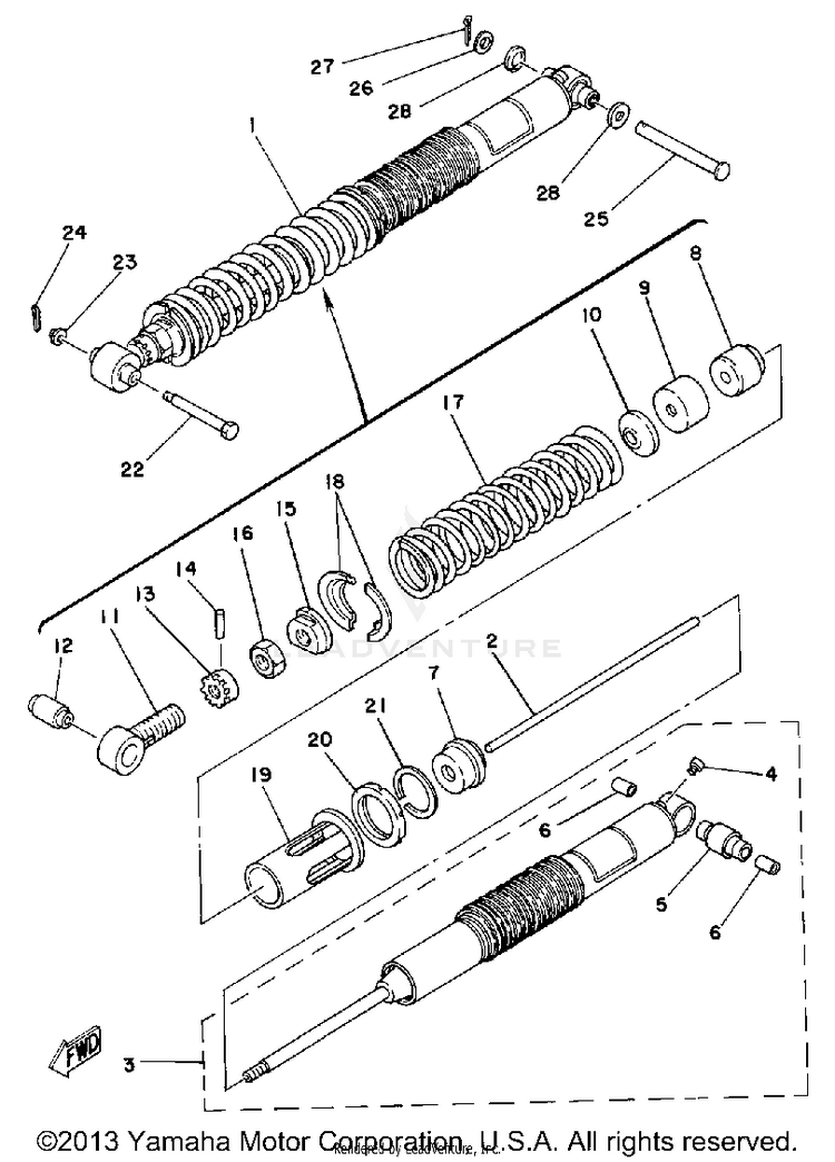 Rear Suspension Schematic