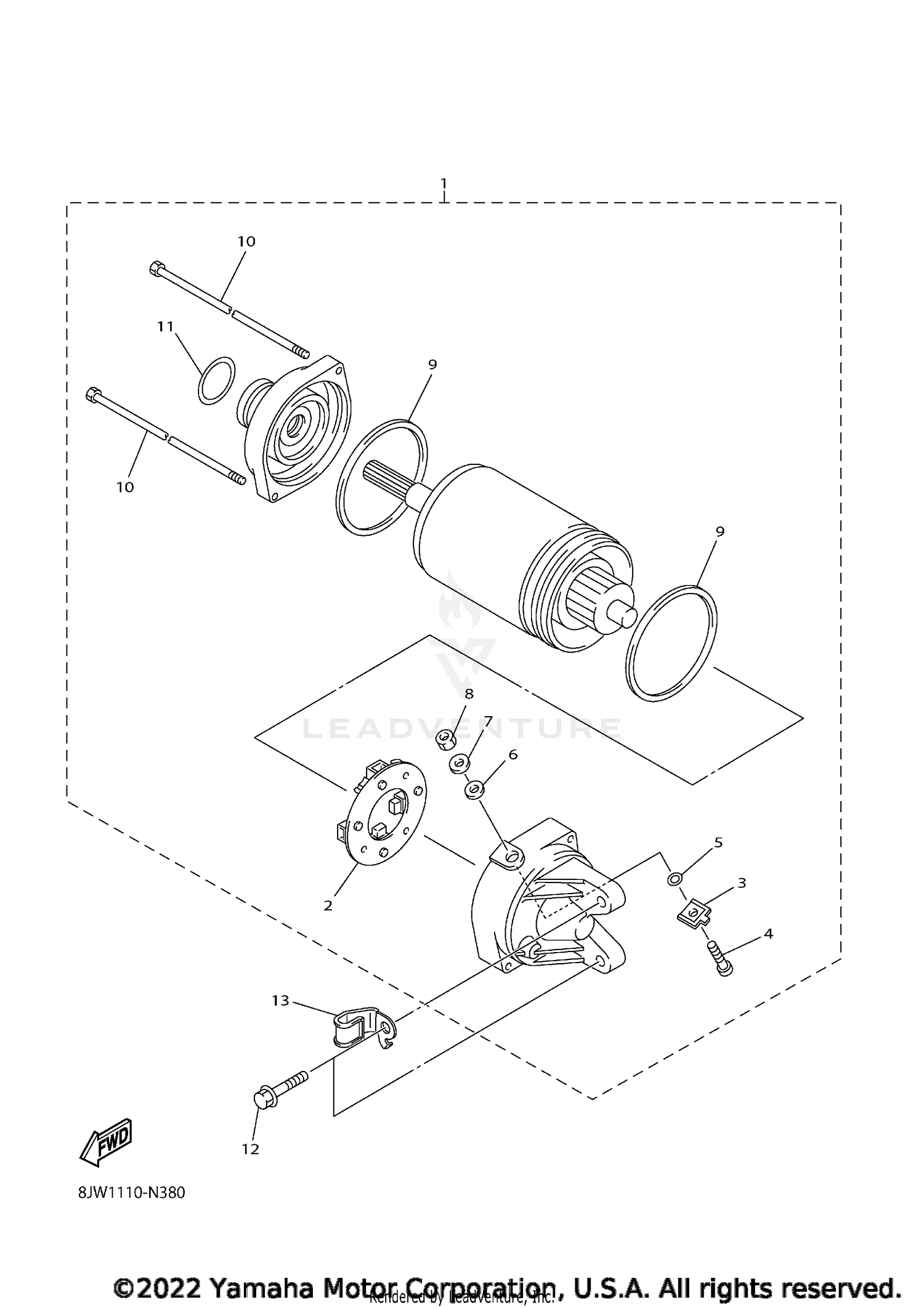 STARTING MOTOR