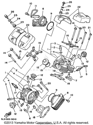 Cylinder Head Schematic