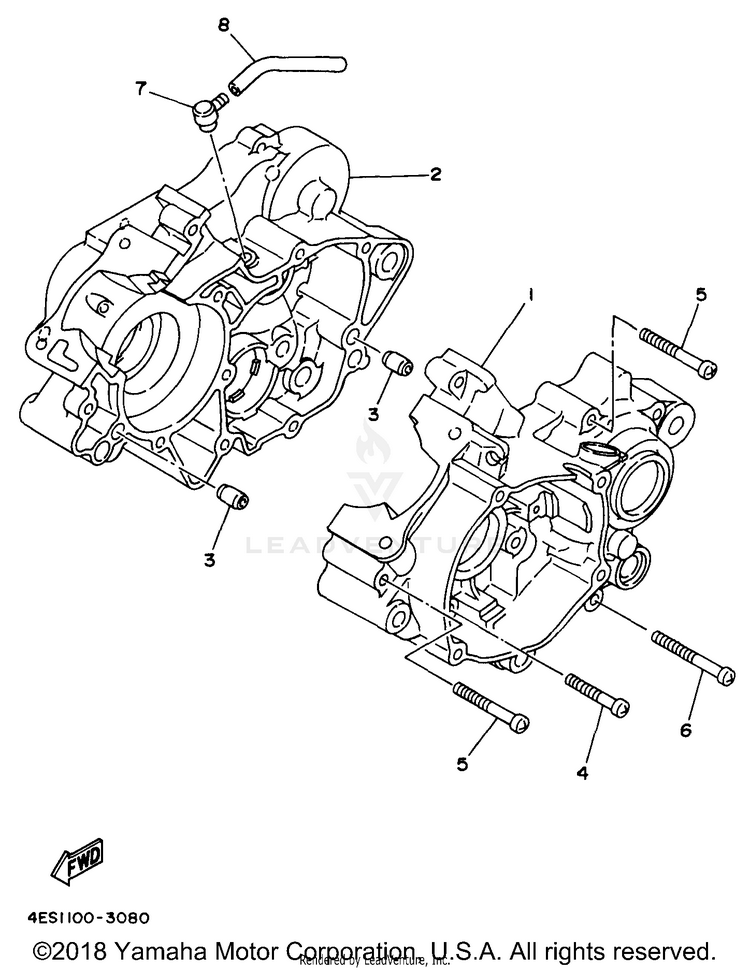 Crankcase Schematic
