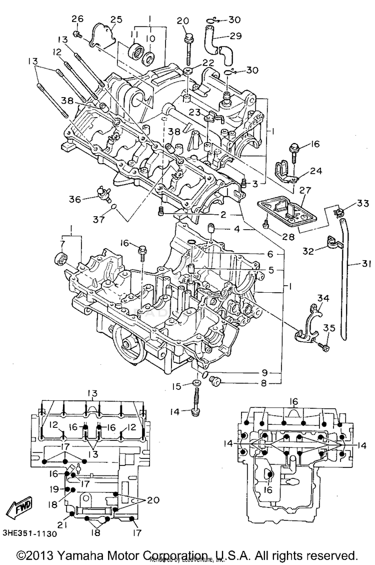 Crankcase Schematic