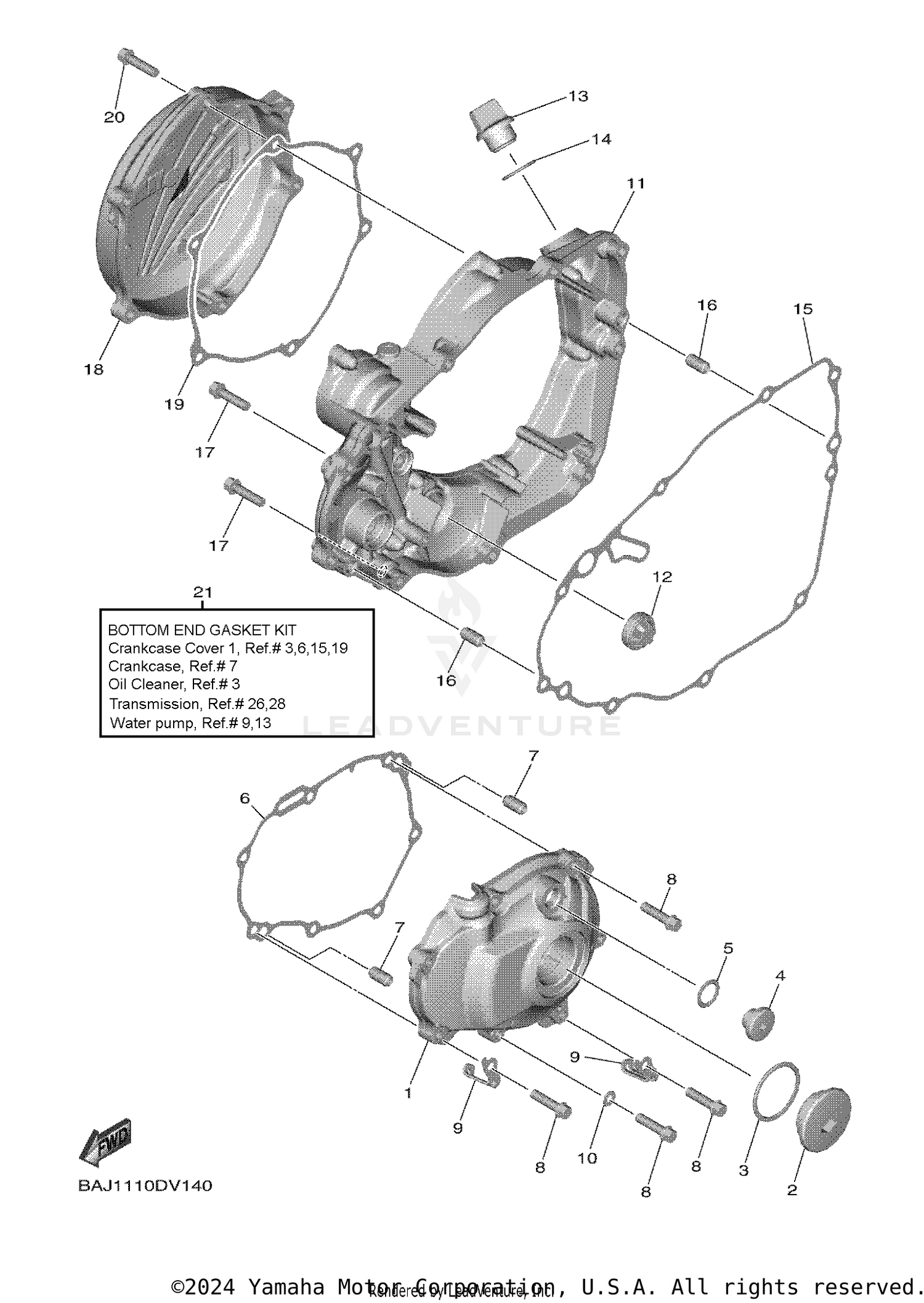 CRANKCASE COVER 1